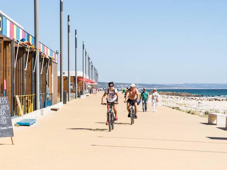Paloma Caparica Beach Costa da Caparica Exterior photo